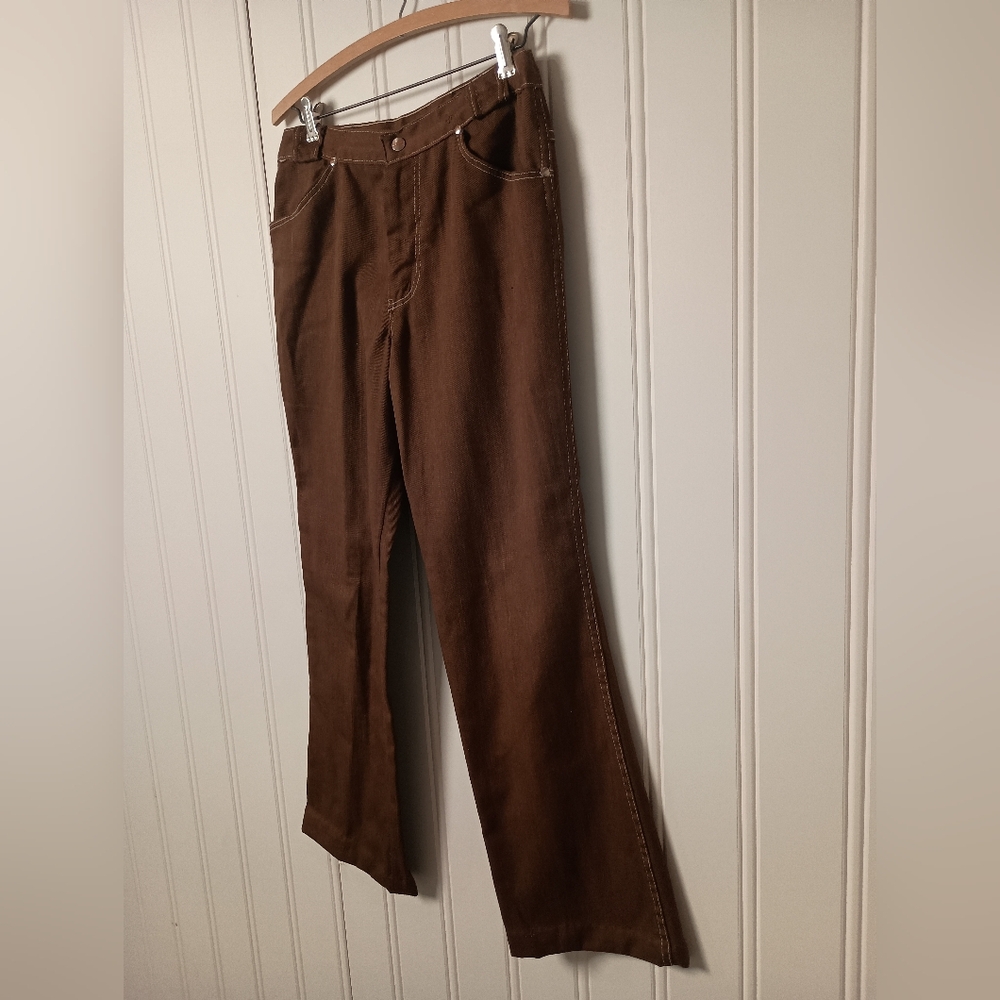 70s Maverick- Vintage Brown Jeans- Size S